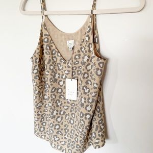 Leapord camisole NWT